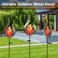 thumbnail image 2 of Joveco Solar Outdoor Garden Lights,Solar Powered Pathway Lights Outdoor Decorative Lights Waterproof Led Landscape Lighting for Pathway,Yard,Lawn, 2 of 8
