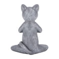 thumbnail image 4 of Animal Meditando Estado De Yoga Estatuilla De Gato Resina Adorno De Jardín Al Aire Libre Portátil Buda Zen Meditación Gato Piedra Gris Decoración Para Jardín Patio Patio Hogar Cubierta Moyic HA026929-01, 4 of 5