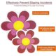 thumbnail image 4 of 20 Pieces Bathtub Non-Slip Stickers (10 Large and 10 Small), Flower Shape Safety Non-Slip Stickers, Self-Adhesive Bathroom Stickers, Bright Color Non-Slip Stickers for Tub Showers and Swimming Pools, 4 of 5