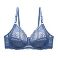 thumbnail image 2 of Avtoify Women Solid Lace Bra Summer Bras for Women Underwire Oversized Support Daily, 2 of 3