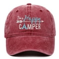 thumbnail image 6 of l'm a Happy CAMPER Embroidery baseball cap Unisex, 6 of 8