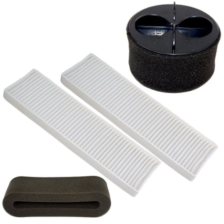 HQRP Filter Kit for Bissell 203-1192 Style 7 & 9 27W81 32064 Vacuum Cleaner
