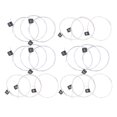 thumbnail image 3 of 3 Set Classical Guitar Strings Replacement Nylon Strings with Silver Plated Wound Stable Pitch, 3 of 7