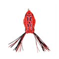 thumbnail image 1 of Dalazy Appât Grenouille Imitation Traîne Ensemble d'Appâts Bioniques Réalistes Réutilisables Leurre de Pêche Calmar Eau Douce Articles de Sport Rouge, 1 of 1