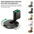 thumbnail image 2 of VOPPV Mechanical Floor Door Stopper,Windproof Door Stopper Heavy Duty Floor Door Stop Keep Door Open,Door Catcher to Hold Door Open, No Drilling Door Stopper for Within 3/4 Inch High Door Gaps D9I5, 2 of 8