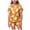 a35-Orange, variant on KPOPLK Girl's Halloween Pajamas Set Kids Girls Short Sleeve Button Down Shirt and Shorts Pjs 2Piece for 2-13Years,Size 6-7 Years