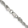 thumbnail image 4 of 925 Sterling Silver 3.8mm Rope Chain Necklace Pendant Charm Loose, 4 of 9