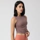 thumbnail image 2 of Chaleco deportivo para mujer, chaleco deportivo de yoga, chaleco de fitness para mujer con cintura lateral doblada y plegable para el ombligo, 2 of 6