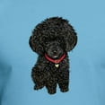thumbnail image 3 of CafePress - Poodle Pup (Blk) Fitted T Shirt - Fitted T-Shirt, Vintage Fit Soft Cotton Tee, 3 of 4