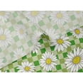 thumbnail image 5 of oneOone Velvet Green Fabric Sunflower Floral Craft Projects Decor Fabric Printed By The Yard 58 Inch Wide, 5 of 5