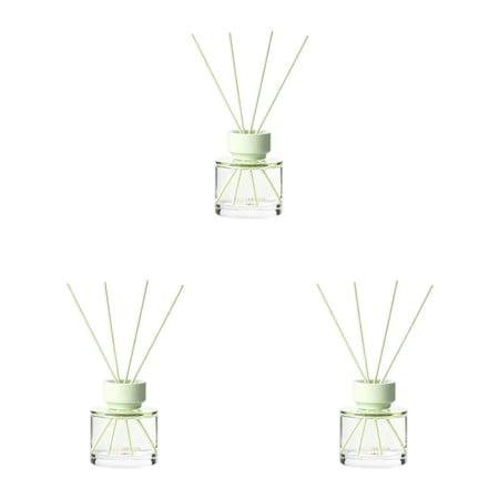Long Lasting Scent Aroma Diffuser Bottle Reed Diffuser for Bathroom Diffuser Sticks and Bottle Colorful Reed Diffuser Set Home Fragrance Oil Reed Diffuser Multipurpose Reed Diffuser 3Pcs