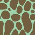 thumbnail image 1 of Ahgly Company Indoor Square Patterned Saddle Brown Area Rugs, 7' Square, 1 of 6