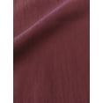 thumbnail image 2 of So Soft Linen Merlot Red Pillow 14x20 Down, 2 of 2