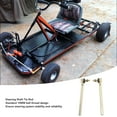 thumbnail image 4 of Varilla De Acoplamiento Del Eje De Dirección, Junta Esférica De Varilla De Acoplamiento De Rosca De 10 Mm De Metal De 190 Mm Para Kart Quad De 50 A 250, 4 of 7