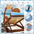 thumbnail image 4 of Almohada Inflable para Playa Menkxi 45x23 cm con Funda Removible, 4 of 6