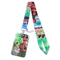 thumbnail image 1 of Anime Princess Credential Holder & Cartoon Lanyard - Key Neck Strap, Card Badge, Gym Keychain Accessories Gift, 1 of 7