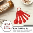 thumbnail image 6 of Grilling Apron Toys for Girls Kids Cooking Food Service Aprons Bbq Mittens Toddler Child, 6 of 6