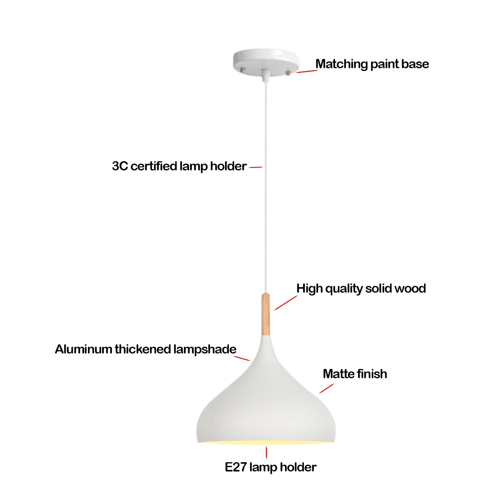 XMMSWDLA Pendant Lighting Vintage Industrial Fixtures, Metal Farmhouse Lights, Ceiling Lamp for Kitchen Home Island Dining Room Bedroom, 51*9.44 inches