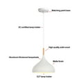 thumbnail image 5 of Nordic Modern Ceiling Light Fixture, Pendant Light Teardrop Drop Simple Light Hanging Lighting Fixtures Chandelier for Restaurant bar Coffee Dining Room, (9.45x9.45x51 Inches), 5 of 7