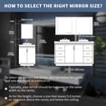 thumbnail image 2 of 88" W x 38" H LED Bathroom Large Light Led Mirror,Anti Fog,Dimmable,Dual Lighting Mode,Tempered Glass|Apex, 2 of 13