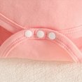 thumbnail image 7 of Infant Baby Girl Winter Clothes Set Cute Letter Printed Long Sleeve Ruffle Romper Flower Print Pants and Bow Headband 3-Piece Set 0 3 6 9 12 18 Months, 7 of 7