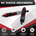thumbnail image 4 of RC 108004(08001) Black Aluminum 2Pcs Fit 1/10Truck, 4 of 5