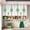 B, variant on Green Shamrocks St Patricks Day Cabinet Bows, Irish Cabinet Ribbon Bows for Window & Kitchen Decorations, Saint Paddy's Party Supplies