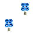 thumbnail image 3 of maskred 4pcs/set 5MM Aluminium Alliage Roue Adaptateur de Montage pour 1/10 AXIAL SCX10 Durable Aluminium Alliage Roue Adaptateur Bleu Foncé 2Set, 3 of 6