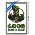 thumbnail image 3 of Marvel I Am Groot - Good Hair Day Wall Poster, 14.725" x 22.375" Framed, 3 of 6
