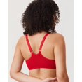 thumbnail image 2 of Sostén DELMIRA con cierre frontal, espalda racerback, color rojo lápiz labial, talla 38C, 2 of 2