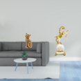 thumbnail image 2 of Figura decorativa de escritorio: estatua de gato, estatua de caballo, escultura animal, adorno de resina, arte moderno minimalista único, ideal para d, 2 of 8