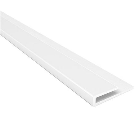 

Fasade 92301 J-Trim Backsplash PVC Matte White