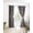 Gray, variant on Sage Green Boho Blackout Curtains 72 Inches Long for Bedroom, American Native Southwest Abstract Art Thermal Insulated Room Darkening Black Out Window Curtain Panels Grommet Drapes for Living Room