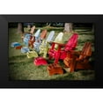 thumbnail image 2 of Susan Vizvary Photography 18x13 Black Modern Framed Museum Art Print Titled - Seven Chairs, 2 of 5