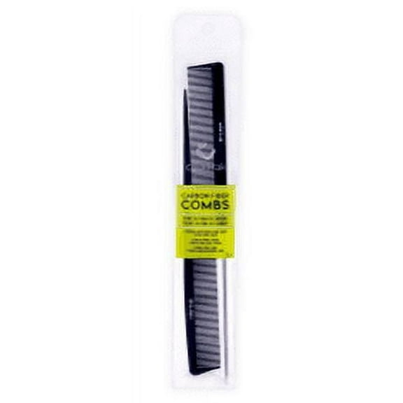 Colortrak Carbon Fiber Combs - 2pk Black