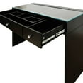 thumbnail image 3 of Impressions Vanity Slaystation Naomi Vanity Desk with 3 Drawers, 2 Layers of Preset Dividers (Black), 3 of 4