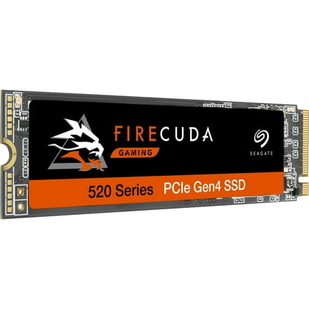 Seagate - FireCuda 520 1TB Internal SSD PCIe Gen 4 x4 NVMe