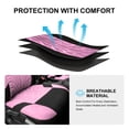 thumbnail image 5 of Car Seat Cover Fit for Jeep Patriot 2007-2017,Breathable Seat Protector Cushion,Non-Slip Protection Easy Installation Scratch Resistant Pink,Full Set(2 Row 5 Seats), 5 of 10