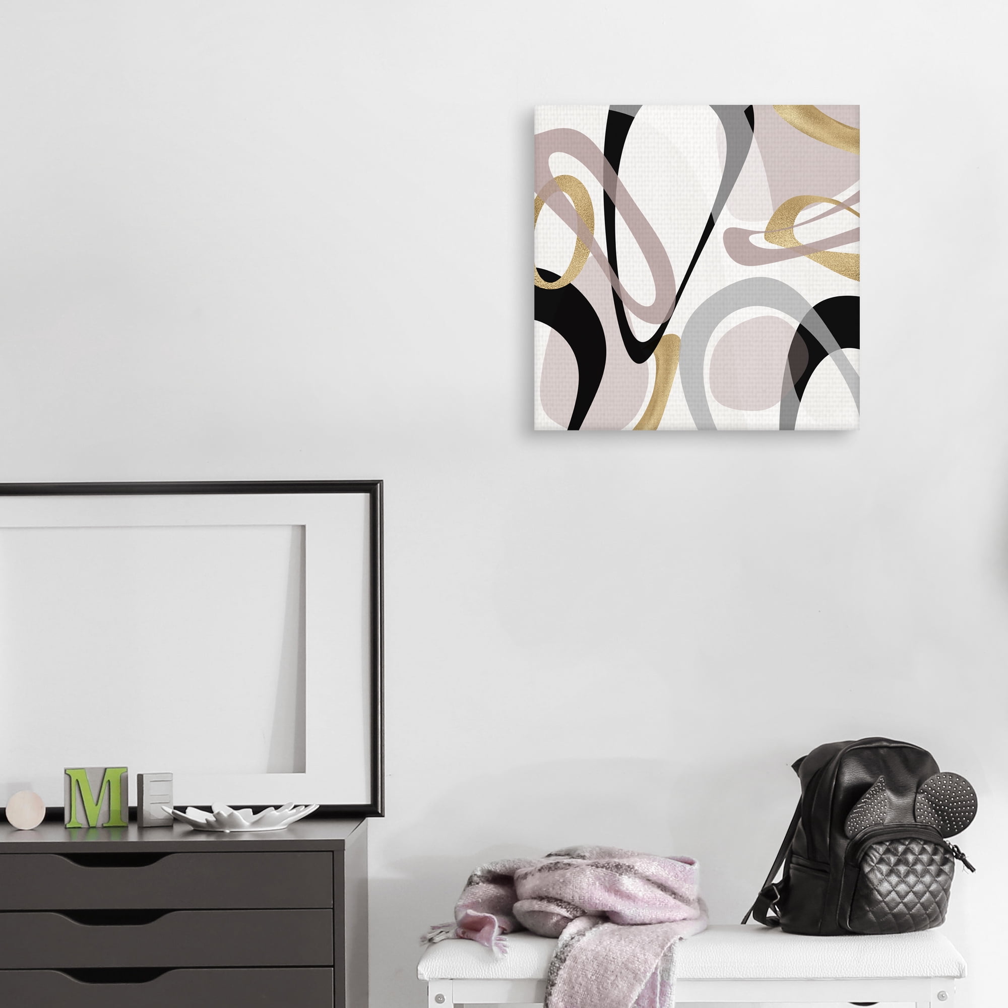 Tumbled Golden I by Susan Jill Canvas Art Print