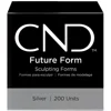 CND - Future Form Sculpting Forms 200 Ct * BEAUTY TALK LA *