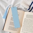 thumbnail image 4 of Kdxio Blue Fish Scale Texture Print Metal Tassel Bookmarks,Perfect Gift for Art Lovers and Bookworms Metal Bookmarks for Women, 4 of 8