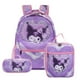 thumbnail image 1 of Set de mochila y lonchera Kuromi para niños estilo anime 40 cm, 1 of 1