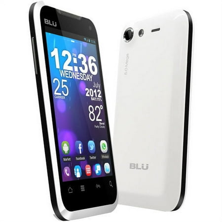 Blu Elite 3.8" Gsm Phone, White (unlocke