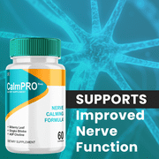 CalmPro 5 Nerve Support Advanced Maximum Strength Calm Pro Five Supplement 60 Capsules