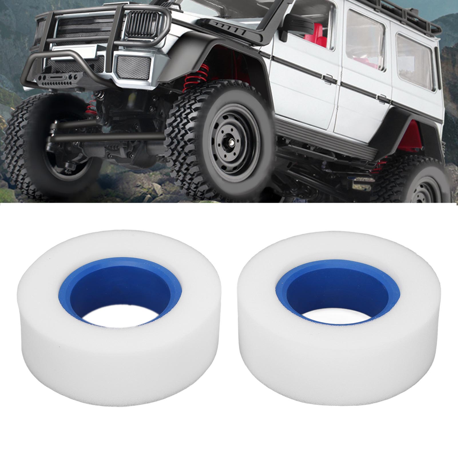 RC Tire Foam Insert, Dual Stage Professional Soft Bright Color RC Tire