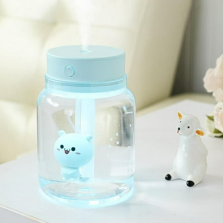 

Cool mist humidifier-Portable humidifier with Light USB portable air humidifier Suitable for Babies Kids Indoor Bedroom Office Car Travel 3pcs