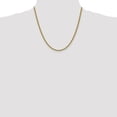 thumbnail image 2 of 14k Yellow Gold 20 Inch 3mm Rope Chain Necklace Pendant Charm, 2 of 9