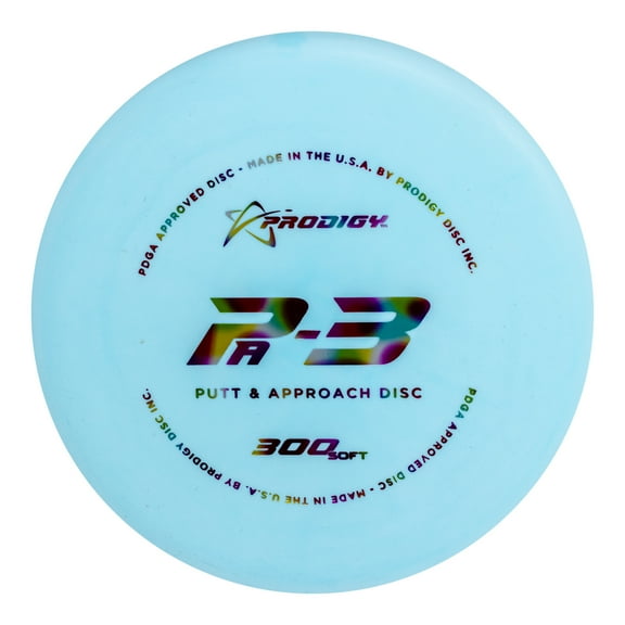 Prodigy Disc 300 Soft PA-3 Putter | Stable Disc Golf Putter | Great Grip for All Conditions | Straight, Stable Flight Path | Colors May Vary (170-174g)
