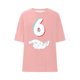 thumbnail image 4 of Tops para hombre, blusas y camisas de manga corta con cuello redondo para hombre, jersey informal con cuello redondo estampado para hombre, pantalones cortos deportivos para fitness, blusa de poliéste, 4 of 5