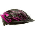 thumbnail image 3 of Punisher Skateboards Women's 18-Vent Cycling Helmet with ABS Shell and Detachable Visor, Black and Pink, 3 of 7